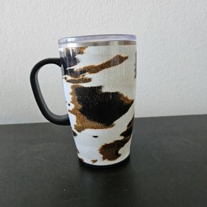 Swig cow print to go mug